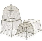 Rabbit proof cloche extension